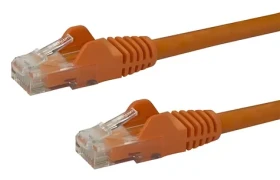 StarTech oranžová / Patch kabel UTP CAT6 / 0,5 m / RJ-45 / PoE (N6PATC50CMOR)