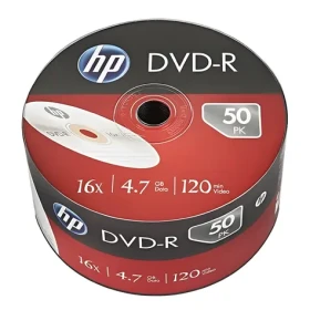 HP DVD- R 50 ks / DVD R médium / 4,7 GB / 16x / Spindl balenie (DDHP69303PLG)