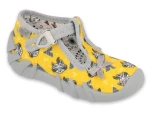 BEFADO 110P393 dievčenské papuče žltý mýval 22 110P393_22