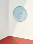 HAY Nástenné hodiny Blue Ø 26,5 cm