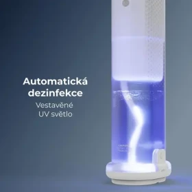 AENO Ústna sprcha UV / Ústna sprcha / 240 ml / 2200 mAh / Magnetické nástavce / UV čistenie (ADI0003)
