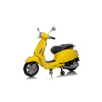 Mamido Detský elektrický skúter Vespa ROMA žltý