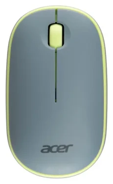 Acer AMR100 modrá / Cestovná bezdrôtová myš / optická / 1 600 DPI / 3 tlačidlá / 2.4 GHz (GP.MCE11.03H)