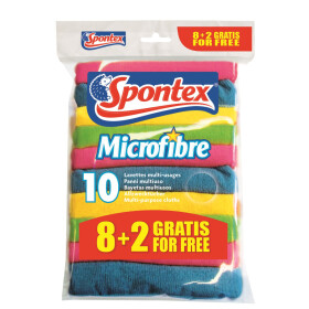 Spontex utěrka z mikrovlákna 8+2