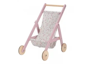 Little Dutch Kočík pre bábiky golfky drevené Pink