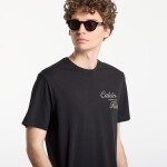Tričko Calvin Klein Jeans Ss 30S Eu Calvin Klein Resrt Graphic Tee Black S