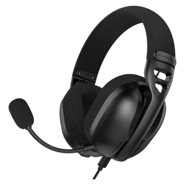 Hator ESH10 Hyperpunk 3 USB čierna / herné slúchadlá s mikrofónom / Hi-Res / 10-44000Hz / USB-A/USB-C / 1.3m (ESH10)