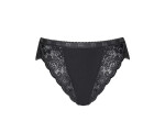 Nohavičky sloggi Chic Tai 4P čierne BLACK – SLOGGI BLACK 40