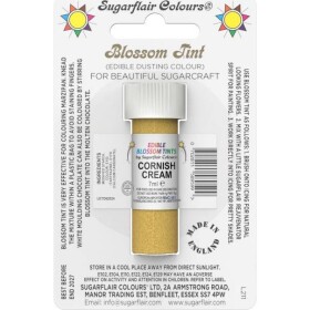 Jedlá prachová farba cornish cream 7 ml - Sugarflair - Sugarflair