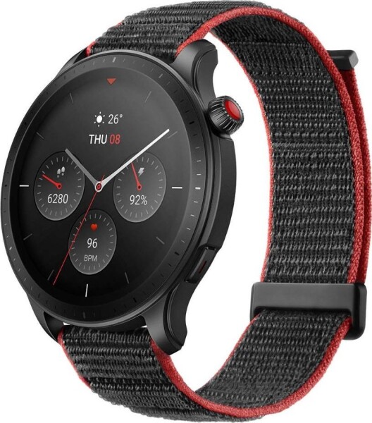 Amazfit GTR 4 Čierno-cervený (W2166EU2N)