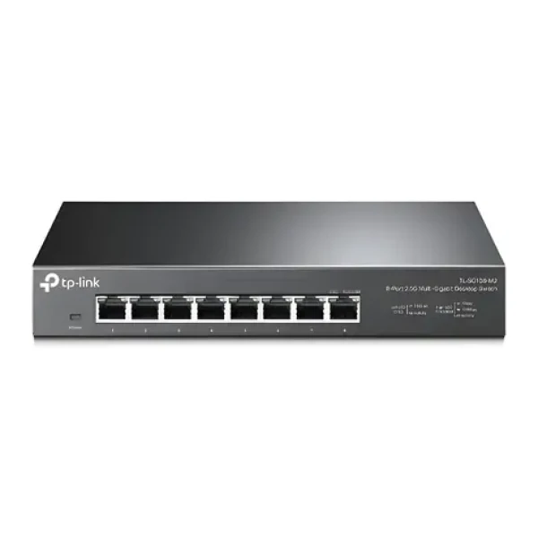 TP-LINK TL-SG108-M2 / Switch / 8x 2,5 Gbps RJ-45 / 40 Gbps / bez ventilátora
