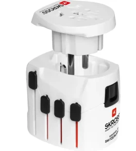MicroConnect Univerzálna SKROSS WORLD Pro+ adaptér biela (PETRAVEL27)