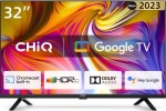 CHiQ CHiQ L32H7G TV 32", HD, smart, Google TV, dbx-tv, Dolby Audio, Frameless