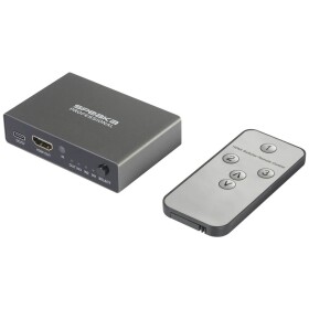 SpeaKa Professional SP-HDS-210 3 porty Prepínač HDMI pripravené pre Ultra HD 7680 x 4320 Pixel; SP-10461504