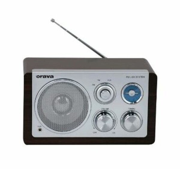 Orava RR-19 C / Retro rádio / 14 W / AUX / 1x 3.5W RMS (RR-19 C)