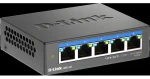 D-Link DMS-105/E / Switch / 5 portov / 2,5 Gbps / Fanless / QoS