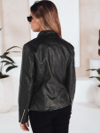 Dámska kožená bunda TY5202 black - FashionStreet XL