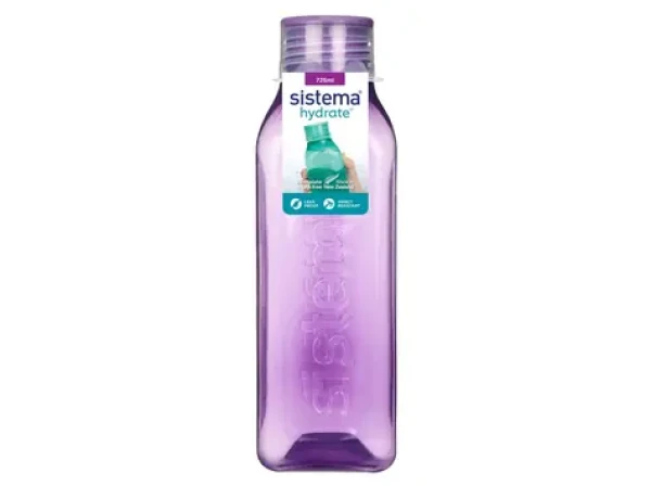 Sistema Hydrate Square Fľaša skrutkovacie viečko 725 ml fialová (8592001419827)