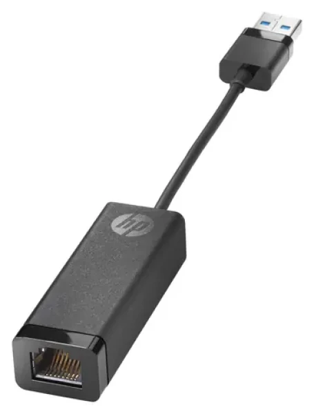 HP G2 adaptér USB 3.0 na Gigabit RJ45 / Sieťový adaptér / USB 3.0 / Gigabit Ethernet / RJ-45 / čierna (4Z7Z7AA)