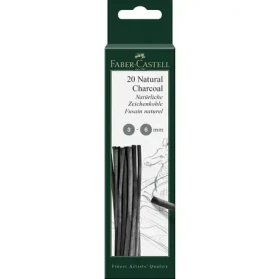 Faber-Castell Pitt Monochrome Prírodný uhol O 3-6 mm (129198)
