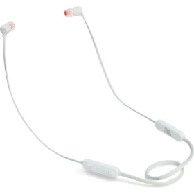 JBL T110BT biela / bezdrôtové slúchadlá / mikrofón / ovládanie / výdrž 6 hodín (JBL T110BTWHT)