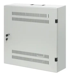Intellinet Nástenný rozvádzač 4U 540x550 mm sivá / Rozvádzač / 19" / Uzavretý rám / Nosnosť 60 kg / Kov (713641)