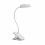 Philips Donutclip 3W biela / LED lampička s klipom / 175LM / 4000K / IP20 / stmievateľná (8719514396890)