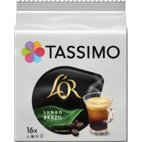 Jacobs L#39;OR Café Lungo Brazília Tassimo 16 ks / Kapsľová káva (8711000685792)