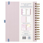 Busy B Krúžkový plánovací diár To Do A5 Pink Graphic 2026