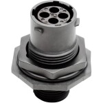 Amphenol RTS 7 10N 4S03 guľatý faston, 1 ks; RTS 7 10N 4S03