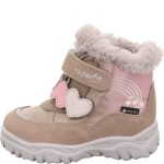 Dievčenské zimné topánky HUSKY+ Beige/Pink Superfit 1-006061-4000 - 29