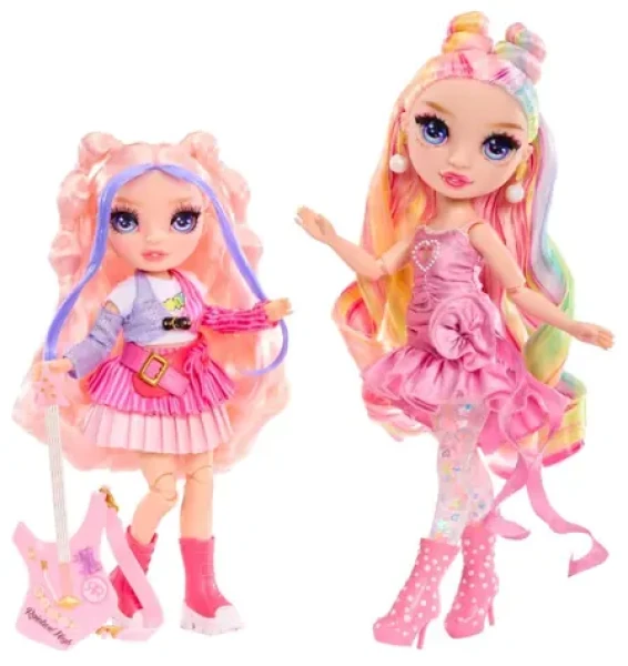 MGA Rainbow High Junior FASHION bábika v rockovej kapele - Bella