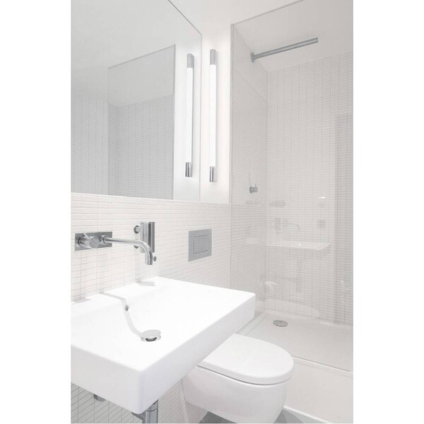 SLV 149772 LED nástenné svetlo 12 W chróm, biela; 149772