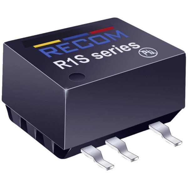 RECOM R1S-0512 DC / DC menič napätia 5 V 12 V 0.084 A 1 W Počet výstupov: 1 x; R1S-0512