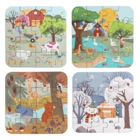 2KIDS TOYS Puzzle Štyri ročné obdobia