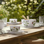 KÄHLER Porcelánová miska Hammershøi Summer Berries 21 cm