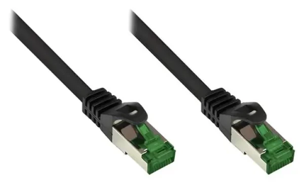 Good Connections Cat.6A patch kábel Outdoor čierny / Patch kábel / S/FTP / 500 MHz / 3 m / IP66 (8062-H030S)