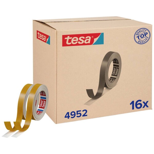 Tesa tesafix 4952 04952-00002-00 obojstranná lepiaca páska tesafix® 4952 biela (d x š) 5 m x 19 mm 16 ks; 04952-00002-00