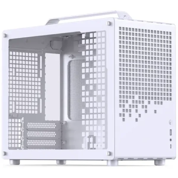Jonsplus Z20 biela / Micro-ATX / 1x USB-A 3.2 / 1x USB-C 3.2 / priehľadná bočnica (Z20 WHITE)