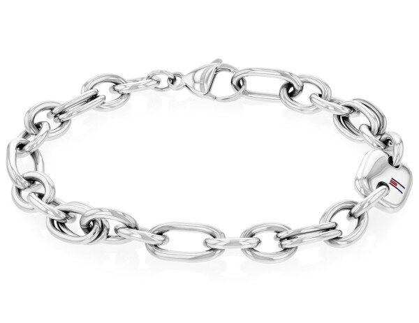 Tommy Hilfiger Módny náramok z ocele Contrast Link Chain 2780789