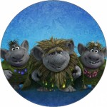 Jedlý papier Frozen Trollovia 19,5 cm - Pictu Hap - Pictu Hap