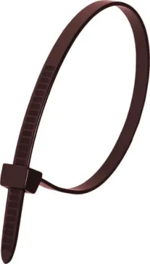 Dedra Káblové sťahovacie pásky 7,6 x 370 mm hnedá / 100 ks (11F76372)