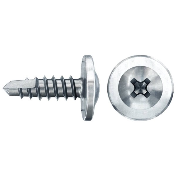 Fischer 40457 skrutka pre spájanie profilov 4.2 mm 13 mm krížová dražka Philips kov 1000 ks; 40457