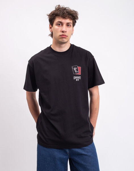 Carhartt WIP S/S Playing Cards T-Shirt Black L
