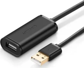 Ugreen Kábel USB-A - USB-A čierna / Kábel / 5 m (UGR402BLK)