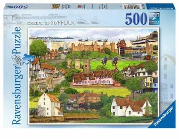 Ravensburger Útek do Suffolku /500 dielikov/ od 12 rokov