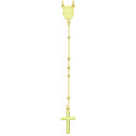 Amen Nadčasový pozlátený náhrdelník ruženec Rosary CRO25G
