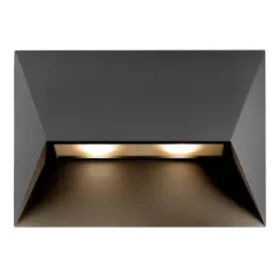 Nordlux Pontio 27 čierna / Vonkajšie nástenné svetlo / GU10 / 2x25W / LED (2218191003)