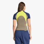 Tričko adidas Equipment Tight Short-Sleeve T-Shirt Night Indigo/ Acid Yellow/ Olive Strata L