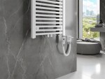 MEXEN/S - Plutón radiátor + vykurovacia tyč 800 x 600 mm, 600 W, biela W106-0800-600-2600-20